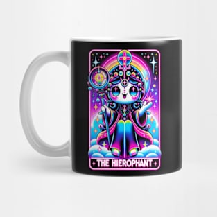 The Hierophant Tarot Card Kawaii Cute Pastel Goth Mug